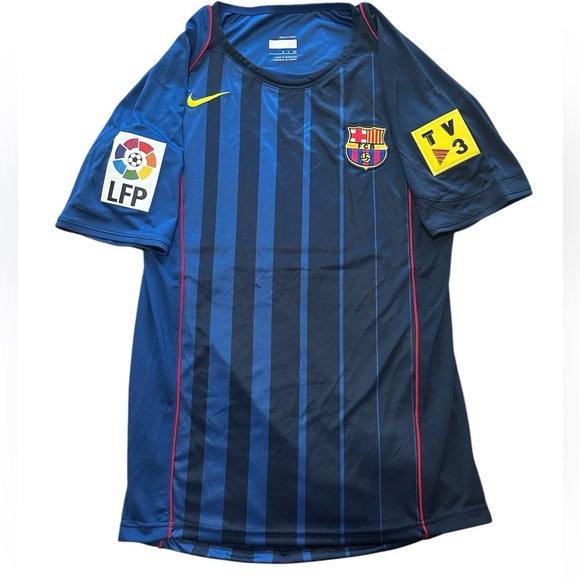 2004/05 fc barcelona retro away Lionel Messi soccer football